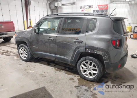 2016 Jeep Renegade Latitude z USA, uszkodzony, nr VIN ZACCJBBT6GPD88708